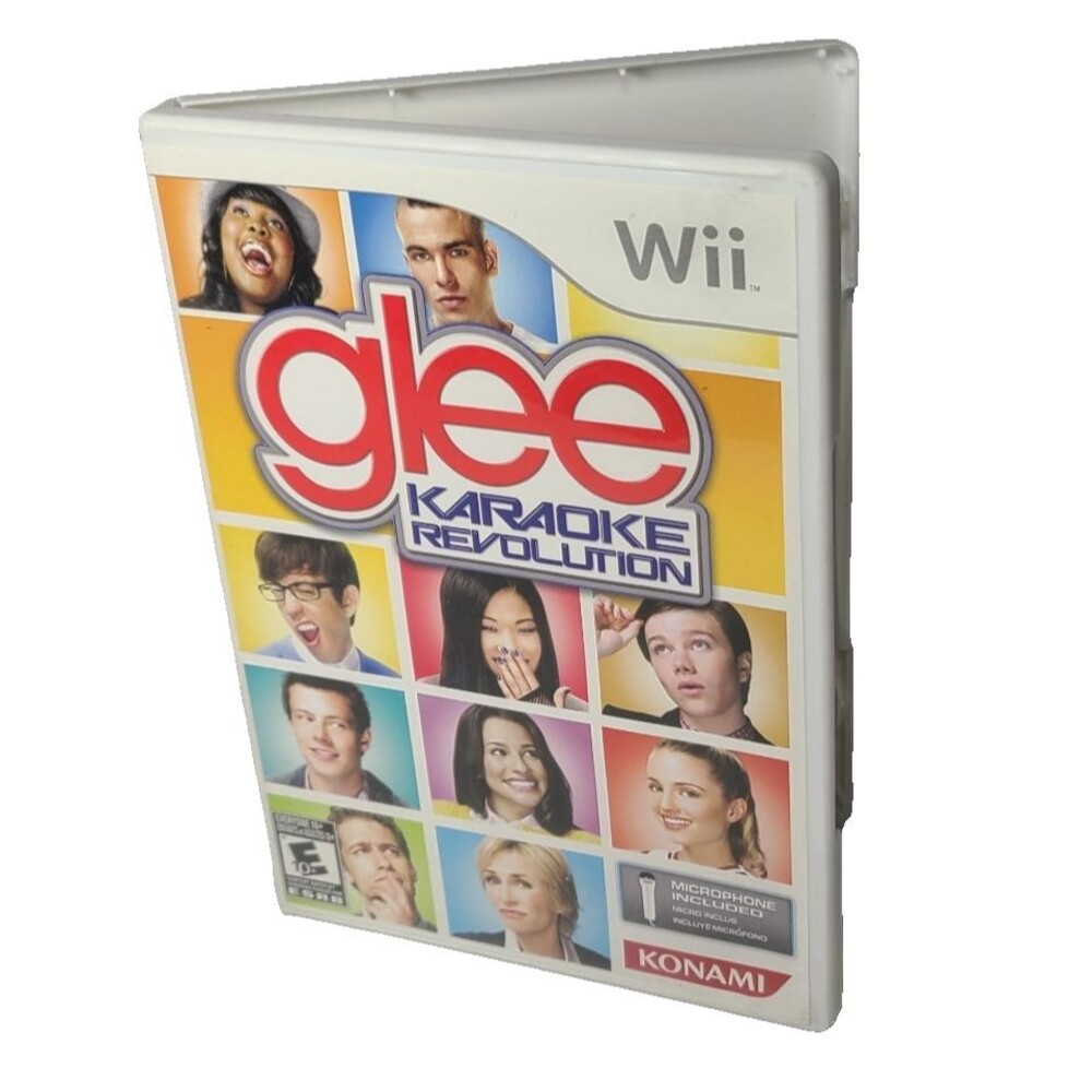 Glee Karaoke Revolution (Nintendo Wii)  Video Game - Tested